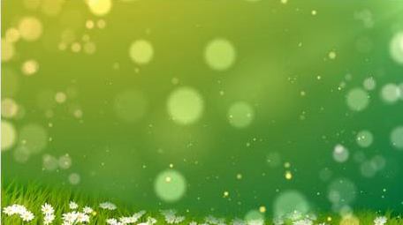 清新梦幻光斑粒子背景AE模板