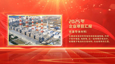 <strong>党政</strong>年度汇报动画<strong>图文</strong>展示AE模版