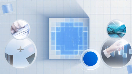 简洁清新<strong>科技图文</strong>分类pr模板