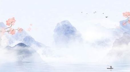 清新简约水墨标题片头AE模板