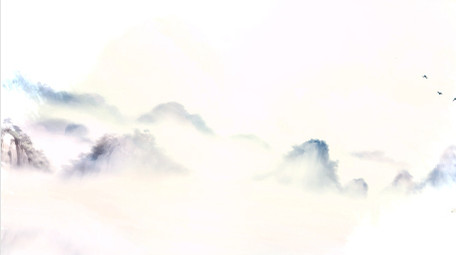 中式山河水墨文字片头视频模版