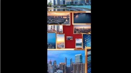 <strong>党政图文</strong>汇聚标题片头竖版视频