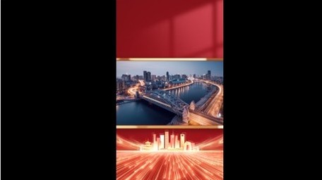 <strong>党政图文</strong>汇聚标题片头竖版视频