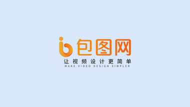 图片翻转汇聚成LOGO片头AE模板
