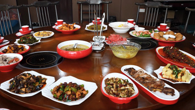 高端酒店餐饮美食川菜风味4k实拍