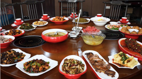 高端酒店餐饮美食川菜风味4k实拍