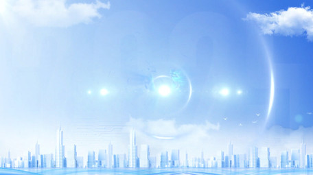 清新科技城市片头AE模板