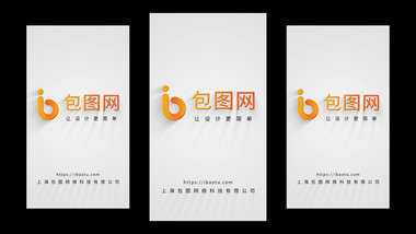 创意线条logo演绎竖版视频