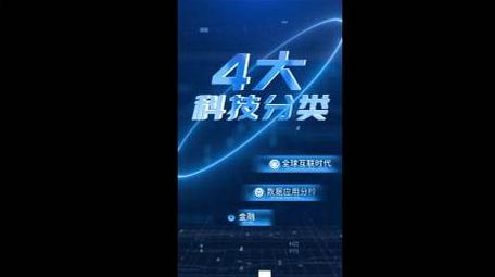 科技分类数据信息图文短视频