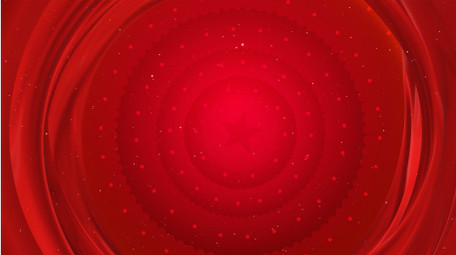 红色党建党政红绸飘扬背景视频