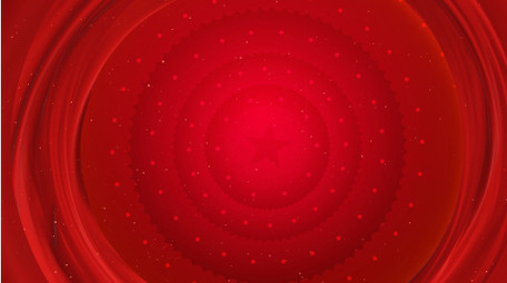 红色党建党政红绸飘扬背景视频