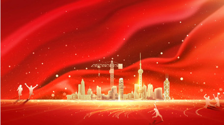 4K大气粒子青年节背景视频AE模板