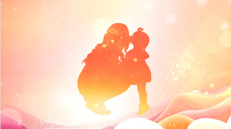 唯美光影母亲节背景视频AE模板