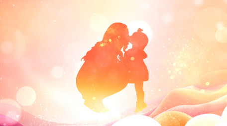 唯美光影母亲节背景视频AE模板