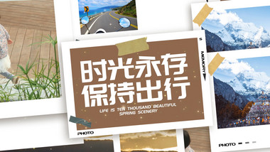 唯美温馨相册展示<strong>图文</strong>AE模板