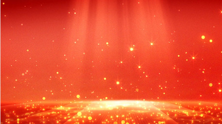 党政粒子飘散背景视频AE模板