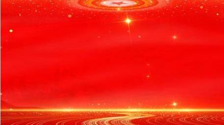 党政红绸动画粒子背景视频