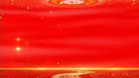 党政红绸动画粒子背景视频