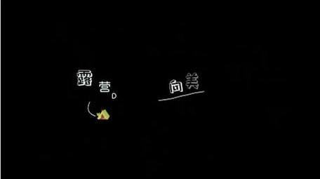 小清新卡通文字字幕视频模板