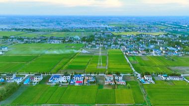 绿色<strong>乡村</strong>田园风光美丽<strong>乡村</strong>绿色农业4K航拍