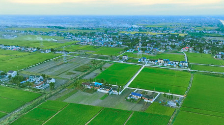 绿色<strong>乡村</strong>田园风光美丽<strong>乡村</strong>绿色农业4K航拍