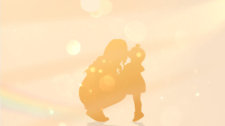 唯美光影母亲节背景AE模板