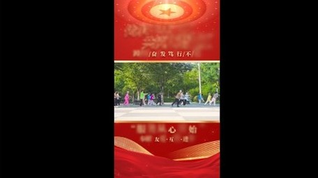 <strong>党政</strong>活动<strong>图文</strong>宣传竖版视频