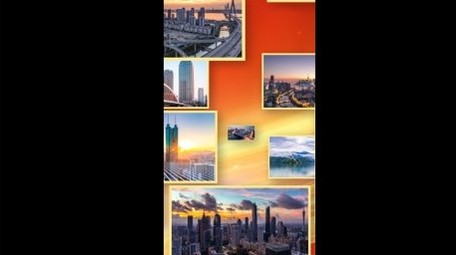 <strong>党政</strong>光影<strong>图文</strong>汇聚片头竖版视频