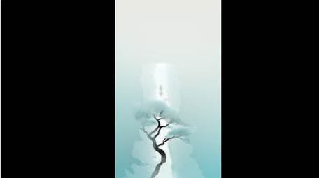 水墨地产宣传竖版视频AE模板