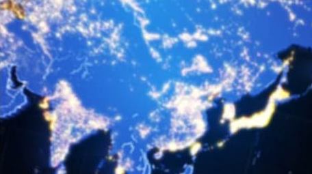 一路一带科技片头AE模板