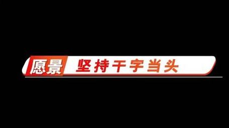红色党政字幕条动画展示字幕花字
