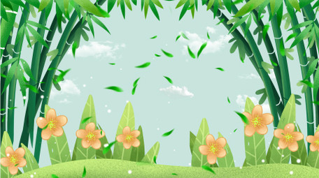 唯美光影清新自然背景AE模板