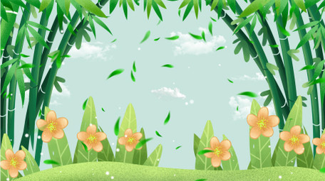 唯美光影清新自然背景AE模板