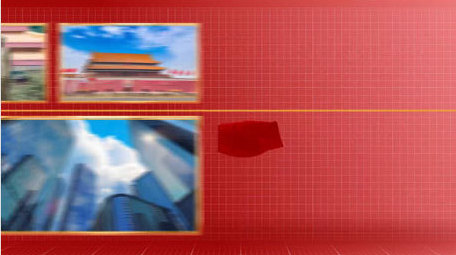 简洁党政大事记多图文展示AE模板