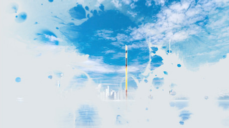 水墨晕染文字片花AE模板