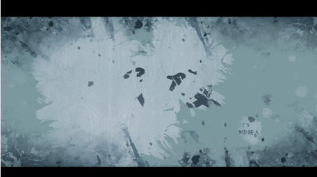 大气水墨晕染文字片花AE模板