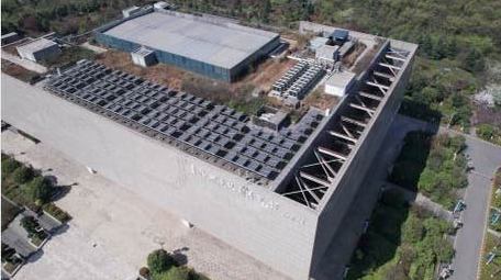 贵阳地标贵阳城市规划展览馆航拍