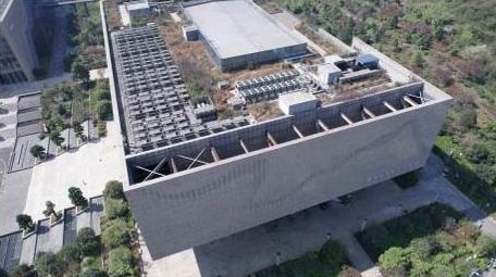 贵阳地标贵阳城市规划展览馆航拍