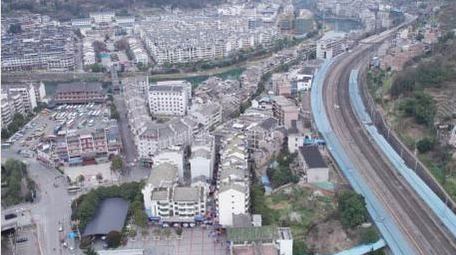 贵州镇远古镇5A景区全景航拍视频