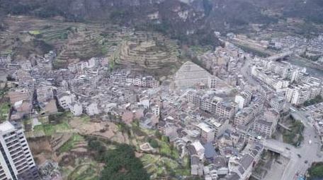 贵州镇远古镇5A景区全景航拍视频