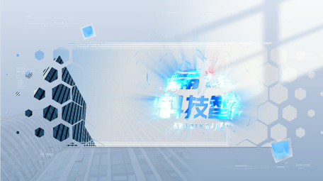 简洁科技文字片花AE模板