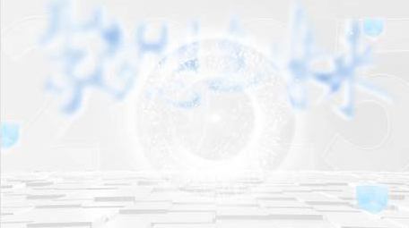 立体清透文字标题AE模板