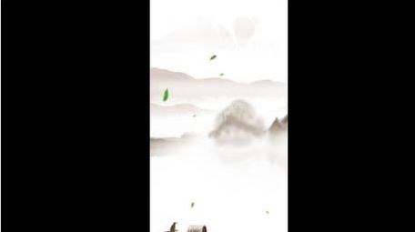 水墨穿梭标题展示片头AE模板