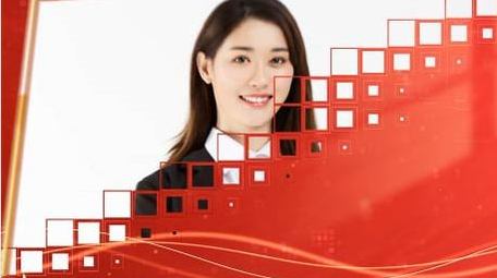 党政立体旋转背景边框AE模板