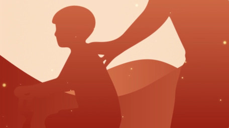 剪影风父亲节片头AE模板