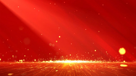 唯美飘散党政舞台背景视频AE模板