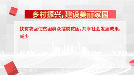 明亮党政政策图文介绍背景AE模板