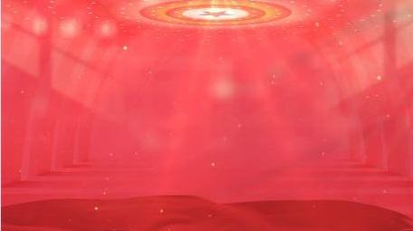 简洁图形党政舞台动画视频背景