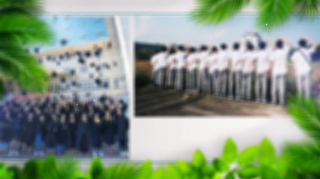 简约光影毕业季主题图文相册AE模版