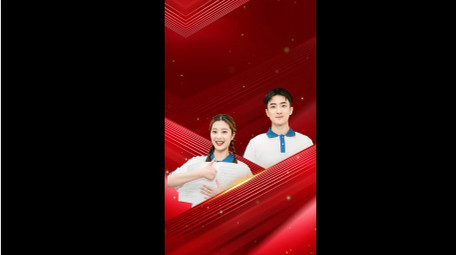 高考表彰图文竖版视频模板